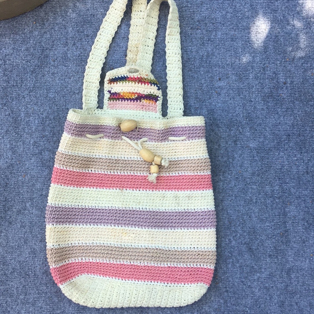 Hand knitted backpack 🎒😻😻 - Picture 3 of 4